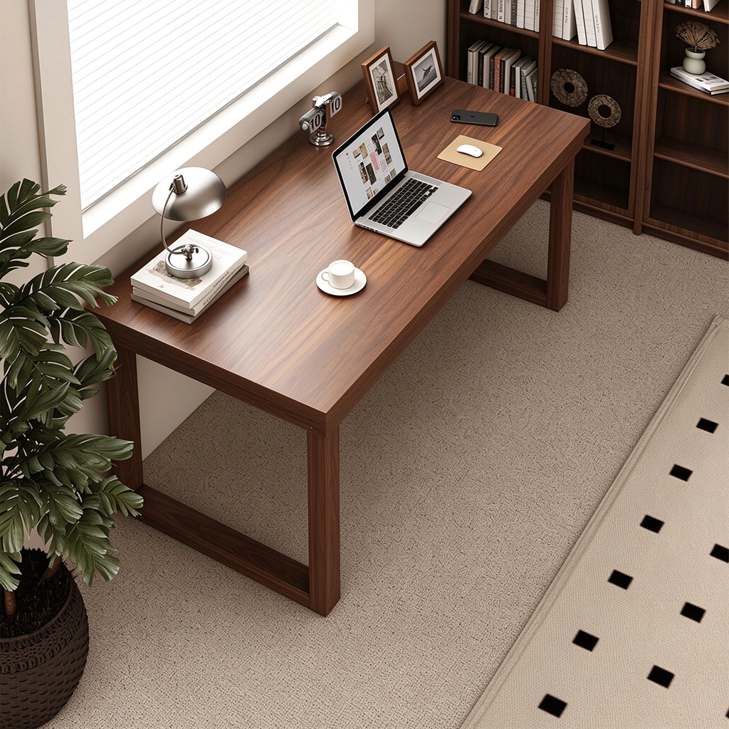 Light Oak L-Shaped Gaming Desk with Storage