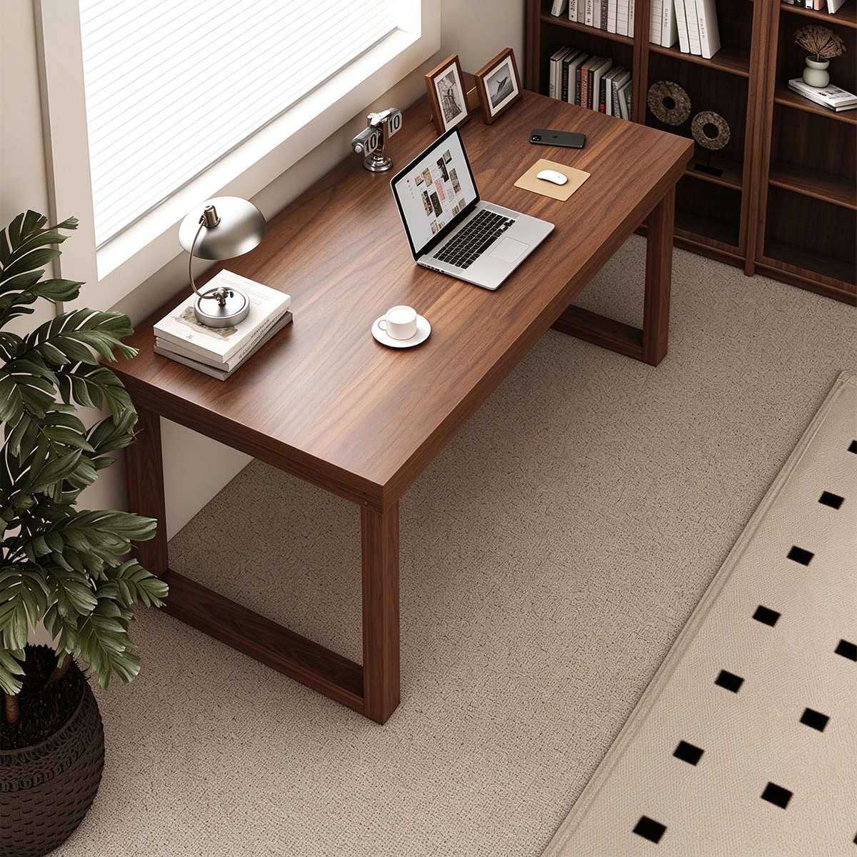 Light Oak L-Shaped Gaming Desk with Storage
